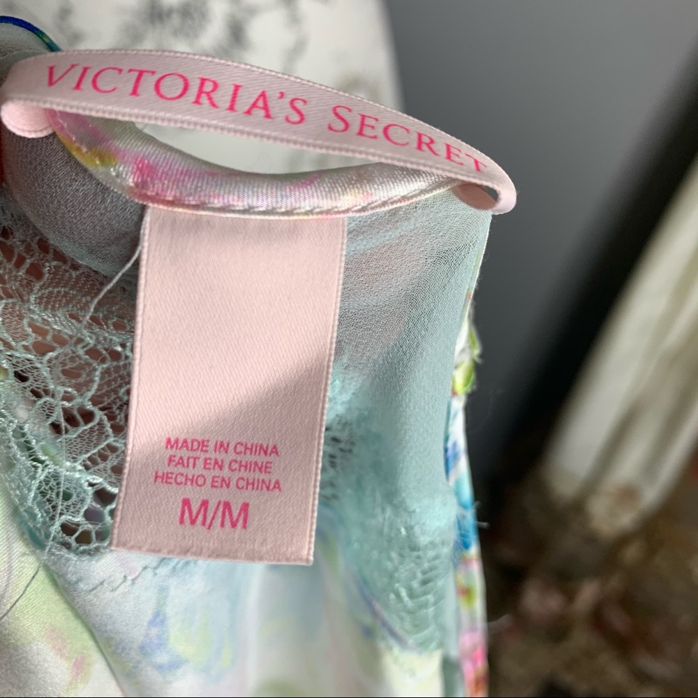 Victoria’s Secret Nightie Lingerie Bright Floral M - Picture 3 of 3